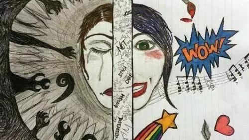 一个是火焰，一个是海水